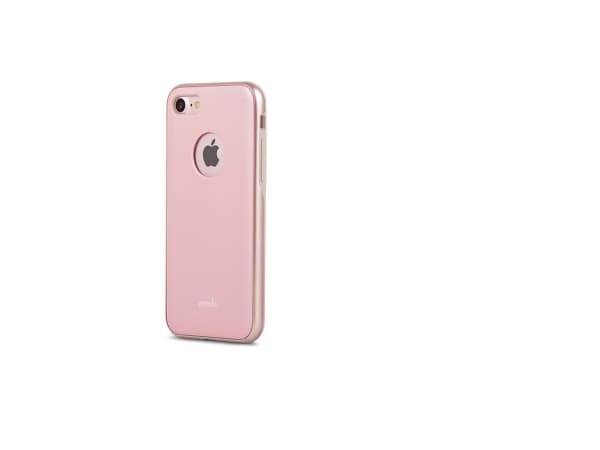 Moshi iGlaze, Rund (shell case), Apple, iPhone 7, 11,9 cm (4.7"), Rosa