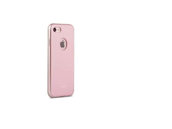Moshi iGlaze, Rund (shell case), Apple, iPhone 7, 11,9 cm (4.7"), Rosa