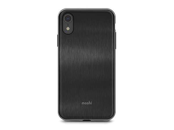 Moshi iGlaze, Kantskydd, Apple, iPhone XR, Svart