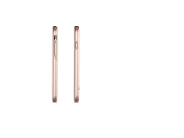 Moshi Vesta, Nahkakotelo, Apple, iPhone 8 iPhone 7, 11,9 cm (4.7"), Vaaleanpunainen