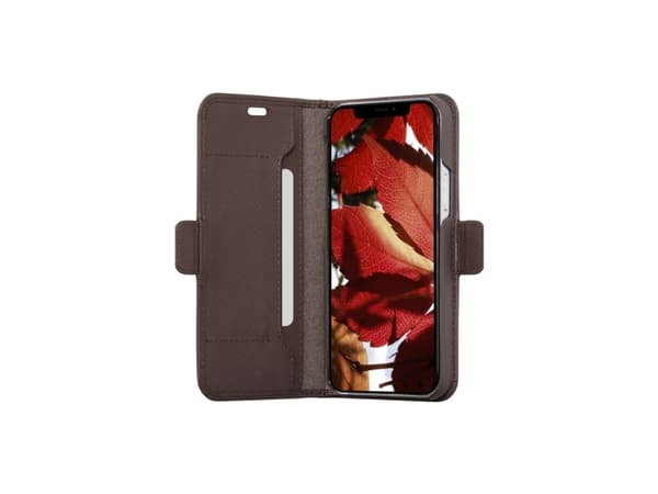 dbramante1928 Milano, Lompakkokotelo, Apple, iPhone 12/12 Pro, 15,5 cm (6.1"), Suklaa