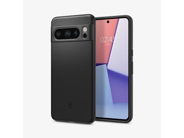 Spigen Thin Fit, Etui, Google, Google Pixel 8 Pro, 17 cm (6.7"), Sort