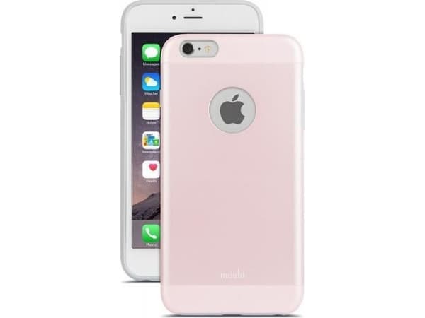 Moshi iGlaze for iPhone 6 Plus, Suojus, Apple, iPhone 6 Plus, Vaaleanpunainen