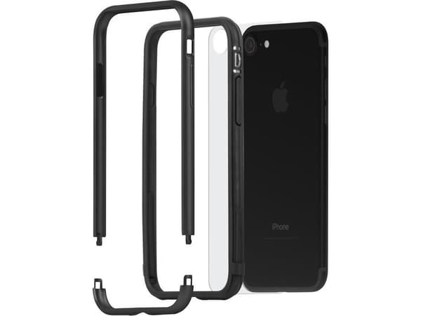 Moshi Moshi Luxe - Etui Z Aluminiową Ramką Iphone 8 / 7 (black)