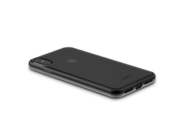 Moshi Vitros, Rajallinen, Apple, iPhone XS Max, Musta, Läpinäkyvä