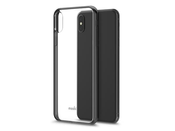 Moshi Vitros, Rajallinen, Apple, iPhone XS Max, Musta, Läpinäkyvä