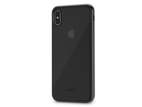 Moshi Vitros, Rajallinen, Apple, iPhone XS Max, Musta, Läpinäkyvä