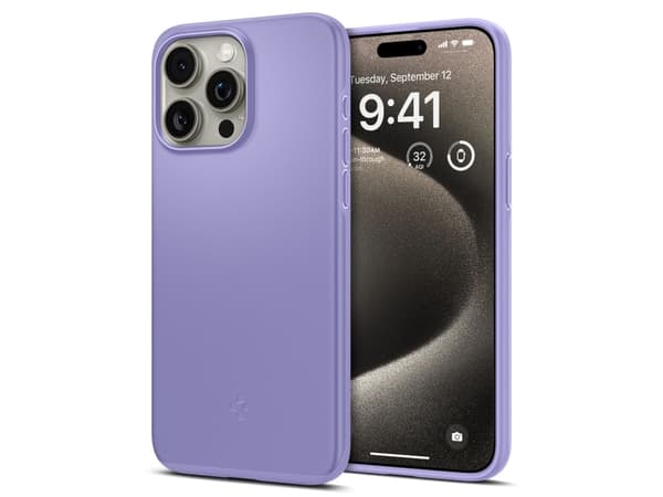 Spigen ACS06549, Omslag, Apple, iPhone 15 Pro Max, 17 cm (6.7"), Lila
