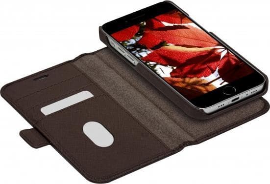 dbramante1928 New York, Lommebok-etui, Apple, iPhone 12/12 Pro, 15,5 cm (6.1"), Sjokolade