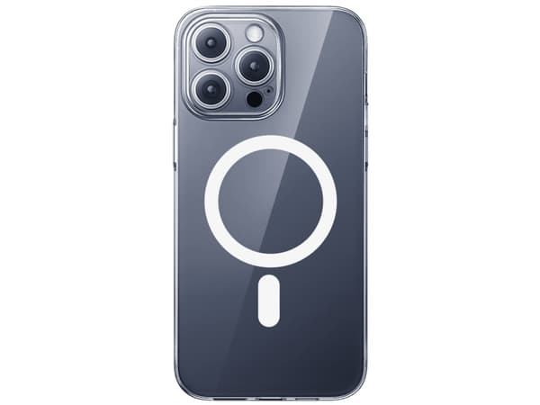 Magnetisk deksel til iPhone 15 Plus Baseus OS-Lucent Series (gjennomsiktig)