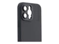 Miniatyrbilde 2 av 5: ShiftCam - Baksidedeksel for mobiltelefon - with lens mount - MagSafe-samsvar - veganlær - koksgrå - for Apple iPhone 14 Pro Max