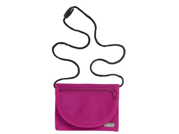 Pagna 99507-34, Nakkepose, Rosa, Nylon, Monokromatisk, Nakkestropp, Hekte og malje
