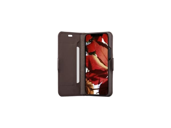 dbramante1928 Milano, Lommebok-etui, Apple, iPhone 12 mini, 13,8 cm (5.42"), Brun