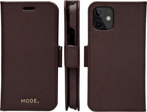 dbramante1928 New York, Lompakkokotelo, Apple, iPhone 12 mini, 13,7 cm (5.4"), Suklaa