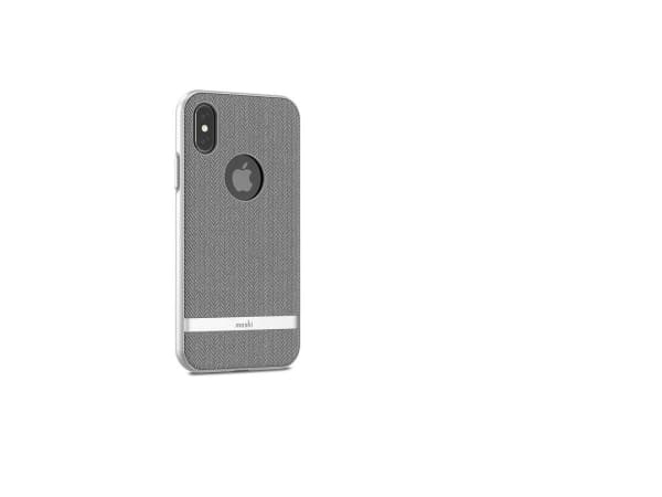 Moshi Vesta, Nahkakotelo, Apple, iPhone X, 14,7 cm (5.8"), Harmaa