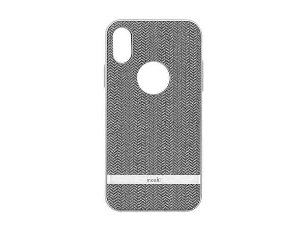 Moshi Vesta, Nahkakotelo, Apple, iPhone X, 14,7 cm (5.8"), Harmaa