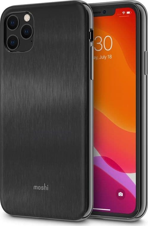 Moshi iGlaze, Etui, Apple, iPhone 11 Pro Max, 16,5 cm (6.5"), Sort