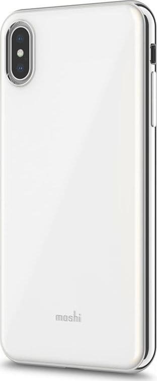 Moshi iGlaze, Rajallinen, Apple, iPhone XS Max, Hopea, Valkoinen