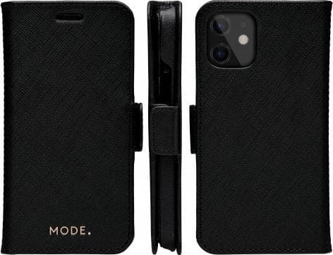 dbramante1928 New York, Lommebok-etui, Apple, iPhone 12 mini, 13,7 cm (5.4"), Sort