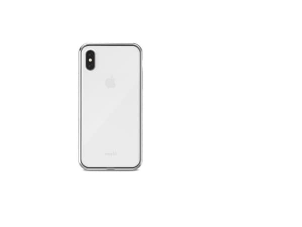 Moshi Vitros, Skal, Apple, iPhone X, 14,7 cm (5.8"), Silver, Transparent