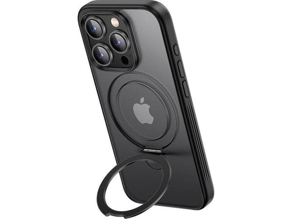 Ugreen Suojaava magneettinen kotelo jalusta UGREEN LP763 iPhone 15Pro 6.1inch (musta)