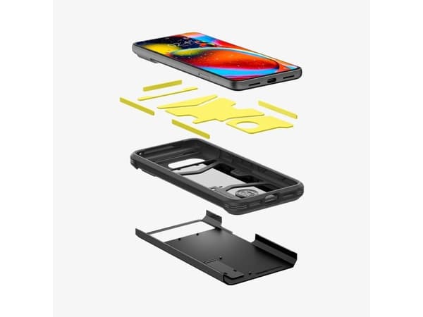 Spigen Tough Armor, Suojus, Google, Google Pixel 8, 15,7 cm (6.16"), Musta