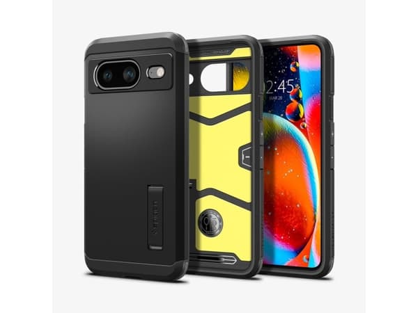 Spigen Tough Armor, Suojus, Google, Google Pixel 8, 15,7 cm (6.16"), Musta