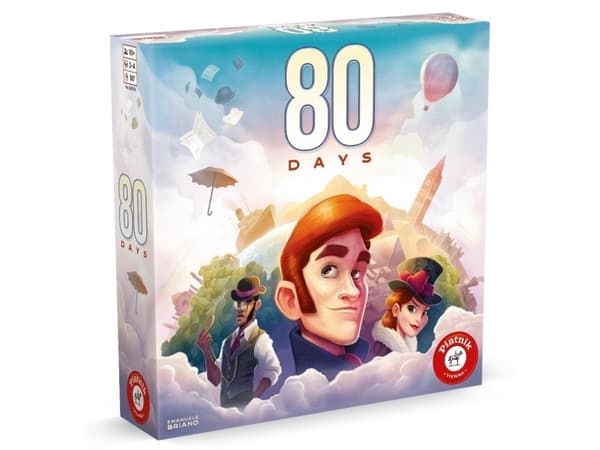 BOARDGAME PIATNIK 80 DAYS EST LV LT RUS