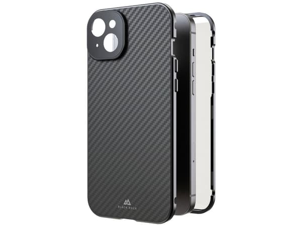 Black Rock 360° Glass Cover Apple iPhone 15 Plus Carbon
