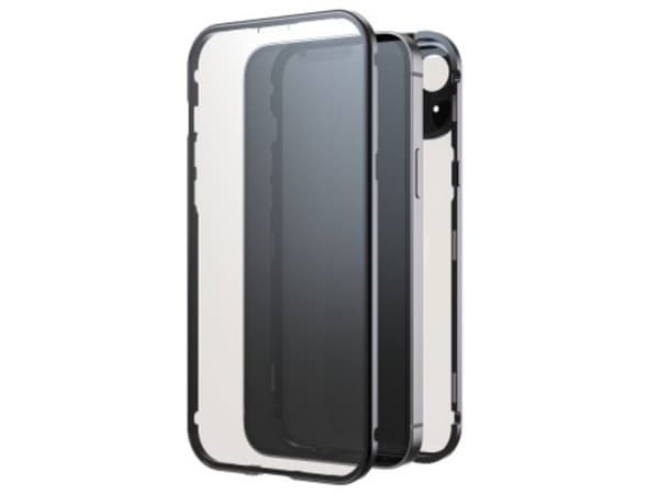 Black Rock 360° glasskydd Apple iPhone 15 Plus Svart Induktiv laddning, stötsäkert