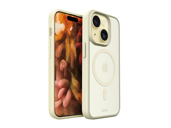 LAUT Huex Protect, Etui, Apple, iPhone 15, 15,5 cm (6.1"), Gjennomsiktig, Gult
