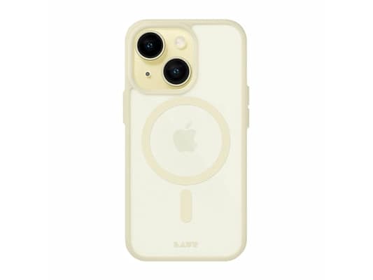 LAUT Huex Protect, Omslag, Apple, iPhone 15 Plus, 17 cm (6.7"), Translucent, Gul