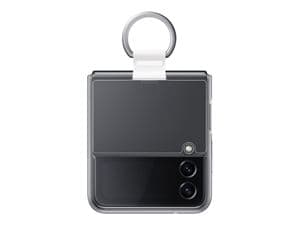 Samsung Galaxy Flip4 Clear Cover With Ring Transparent