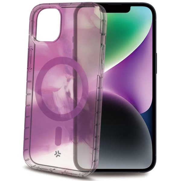 Celly Magshades TPU-deksel MagSafe iPhone 15 Purple