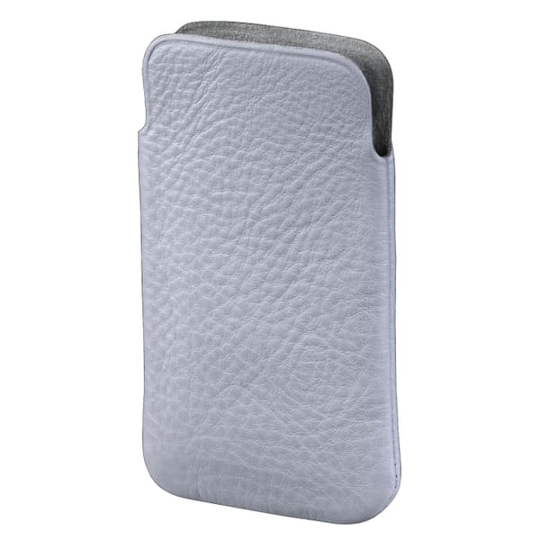 Hama Mobilväska Sleeve Fabio Universal M Vit (iPhone4s)