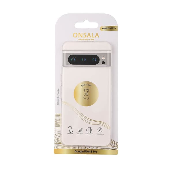 Onsala Back Recycled Clear Case TPU Google Pixel 8 Pro