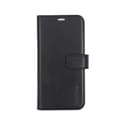 Miniatyrbillede 1 af 8: Radicover Wallet Case 2i1 Anti-stråling Læder MagS Sort - iPhone 15 Pro