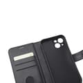 Pikkukuva 7 / 9: RADICOVER Flipcov Anti Radiation RFID 3 card MagS iPhone 15 Black PU