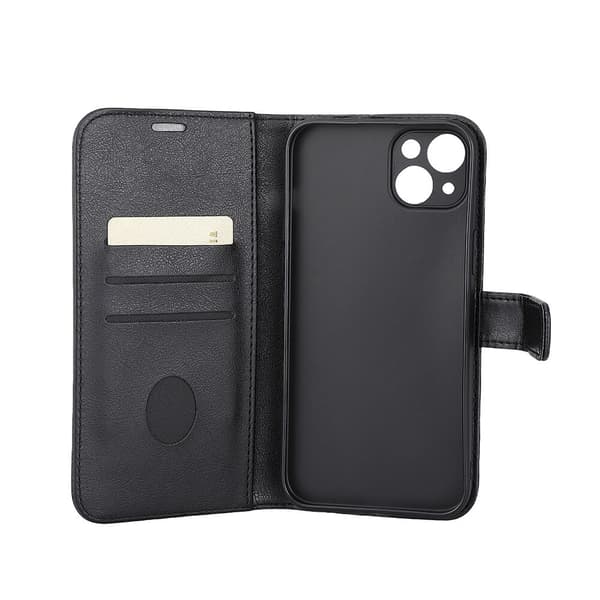Radicover Mobilcover med Strålingsbeskyttelse PU MagS RFID Sort - iPhone 15 Plus