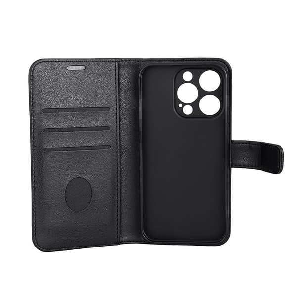 Radicover Mobildeksel Strålingsbeskyttelse PU MagS RFID Svart - iPhone 15 Pro