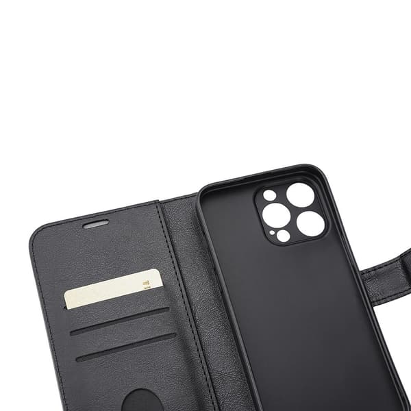 Radicover Mobilfodral Strålningsskydd PU MagS RFID Svart - iPhone 15 Pro Max