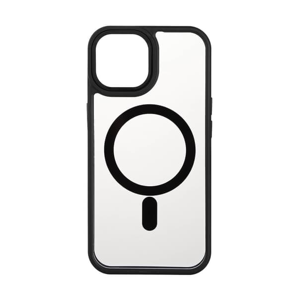 Onsala Cover Bumper MagSerie iPhone 15 Clear Black