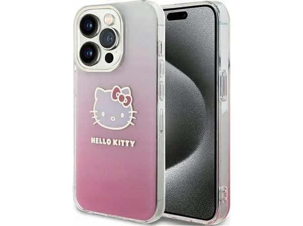 Hello Kitty HKHCP13XHDGKEP iPhone 13 ProMax 6.7" pink hardcase IML Gradient Electrop Kitty He