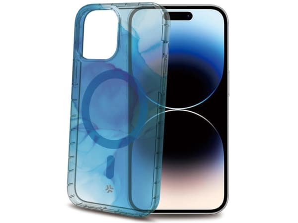 Magshades TPU Cover MagSafe iPhone 15 Pro sininen