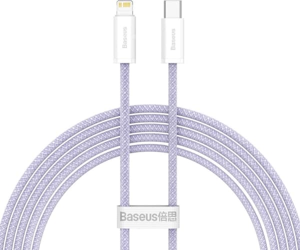 Baseus Dynamic 2 Series USB-C - Lightning 20W 480Mbps fast charging cable 2m purple