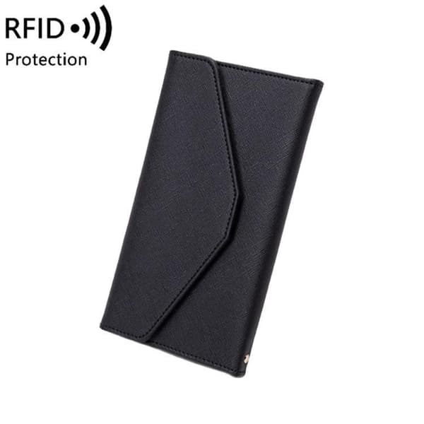 Plånböcker RFID Blocking Tri-Fold - Brun