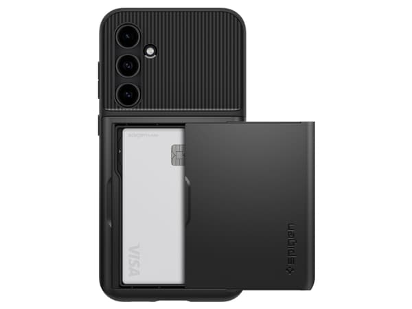 Spigen Slim Armor CS, Omslag, Samsung, Galaxy S23 FE (2023), 16,3 cm (6.4"), Svart