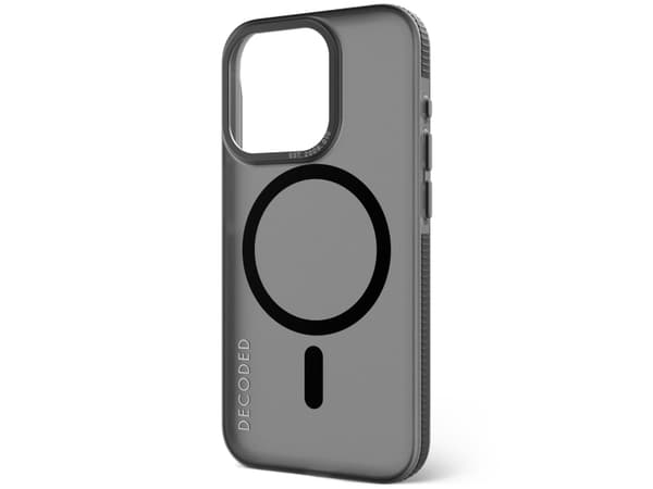 Decoded D24IPO15PBCT2FK, Suojus, Apple, iPhone 15 Pro, 15,5 cm (6.1"), Musta, Läpinäkyvä