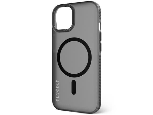Decoded D24IPO15BCT2FK, Etui, Apple, iPhone 15, 15,5 cm (6.1"), Sort, Gjennomsiktig