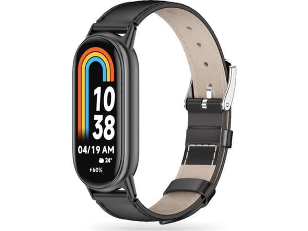 Tech-Protect Etui XIAOMI SMART BAND 8 / 8 NFC Tech-Protect LeatherFit svart